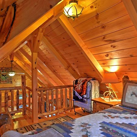 Rustic Dundee Log Cabin With Hot Tub And Forest Views! Zewnętrze zdjęcie