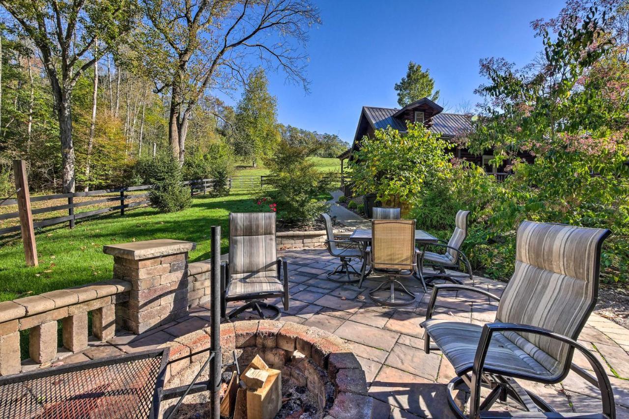 Rustic Dundee Log Cabin With Hot Tub And Forest Views! Zewnętrze zdjęcie